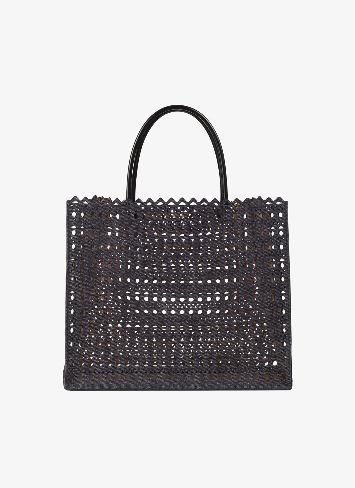 Garance 36 Tote Bag ALAÏA NIGHT BLUE GARANCE 36 TOTE BAG